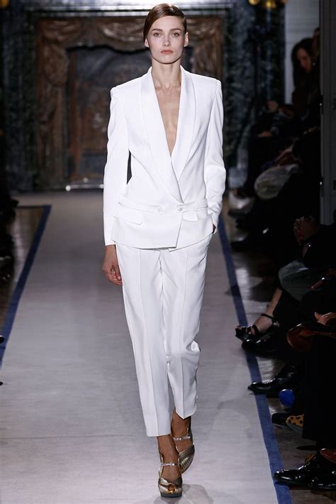 ysl blazer white|yves saint laurent suits women.